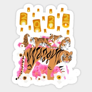 Year of the Tiger 2022 Sticker